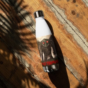 Mothman Stainless Steel Water Bottle