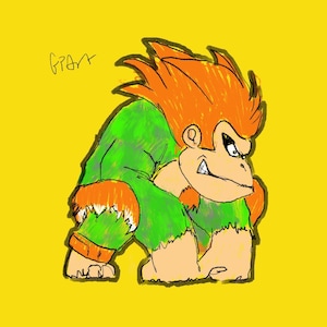 Donkey Kong (Blanka Cosplay)