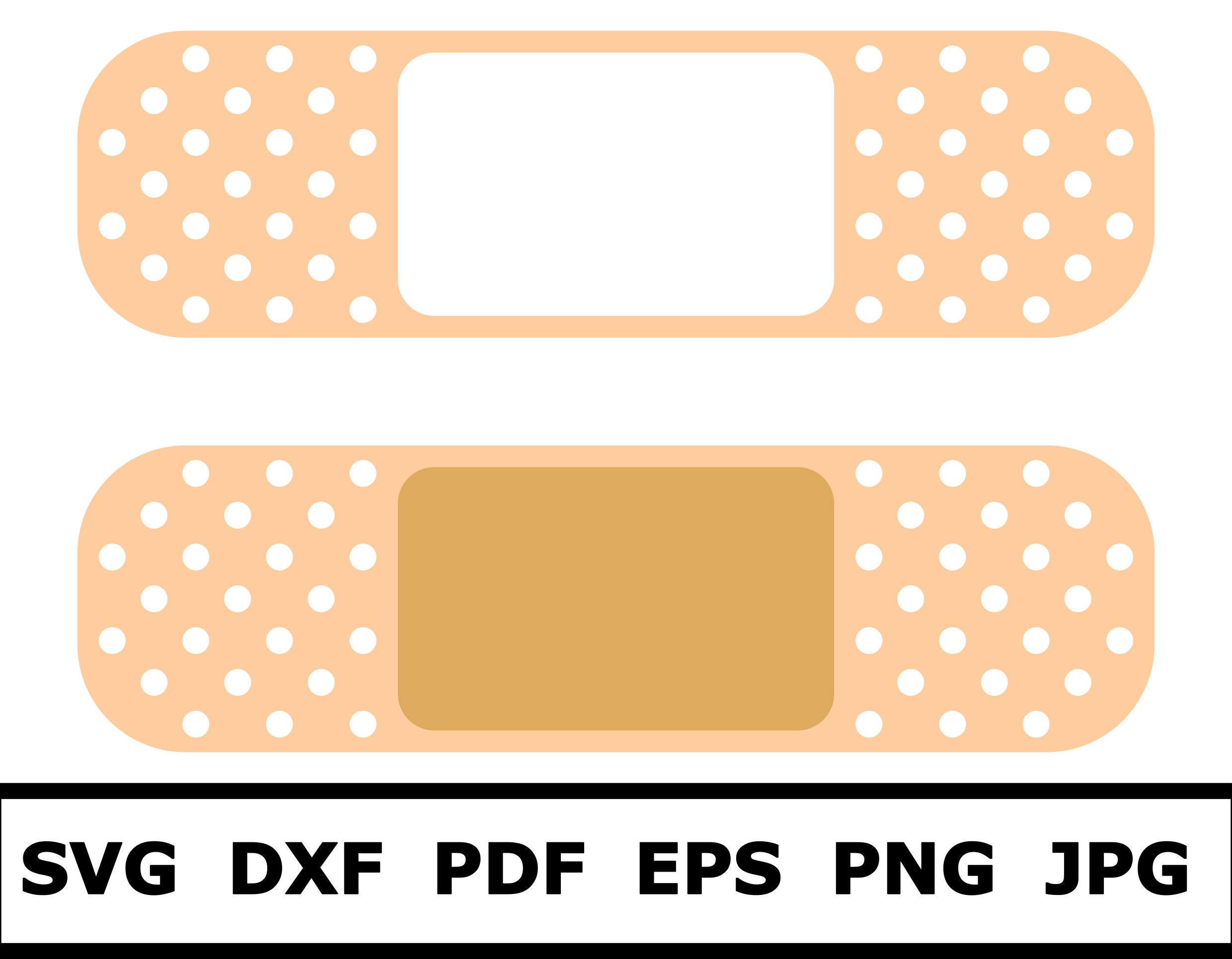 Bandaid Template - Etsy