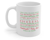Christmas Vacation Rant Mug, Cheap Lying No-Good Rotten, Griswold Family Christmas Ceramic Mug 11oz