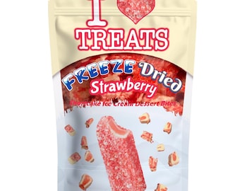 Freeze Dried Strawberry Shortcake Bites ( 5 oz)