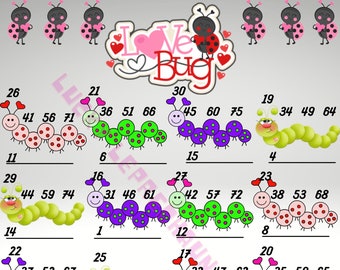 Love Bugs II Bingo