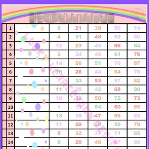 Bingo Houdini Arco Iris
