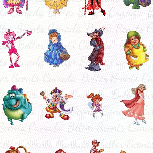 Candy-land Print & Cut Images