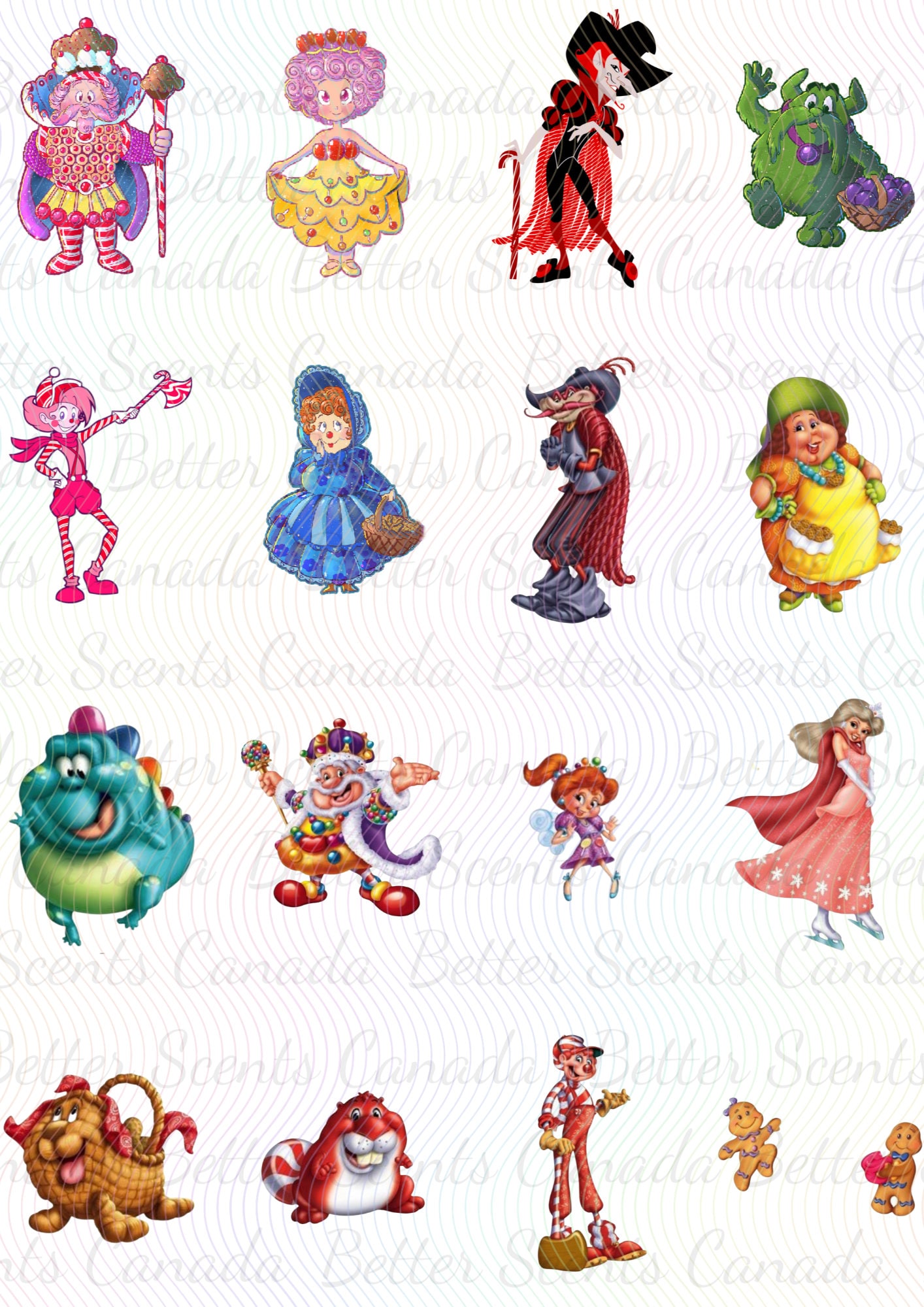 Candyland Characters Queen Frostine