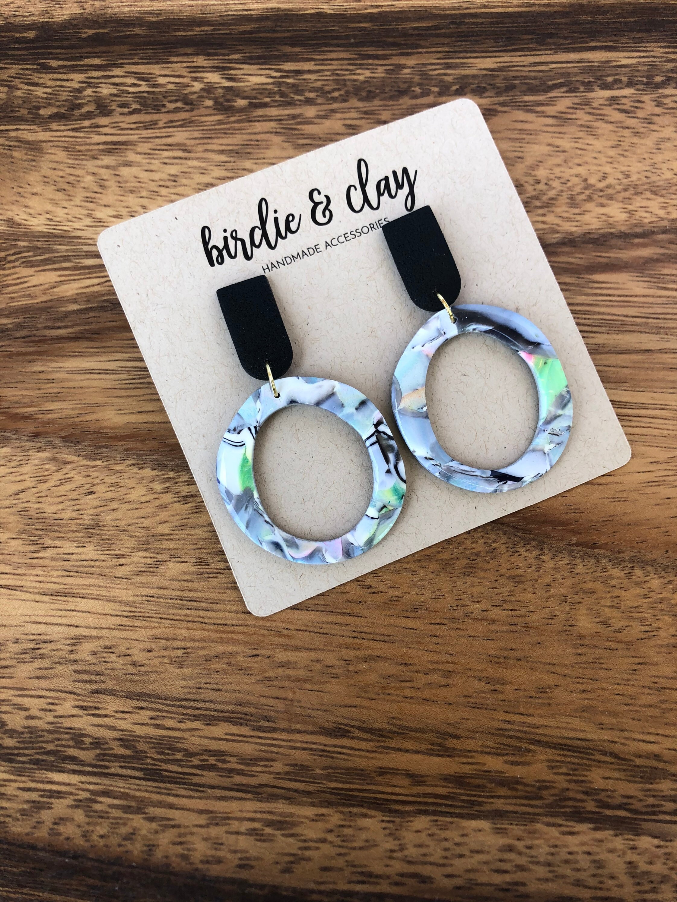 Watercolor Polymer Clay Etsy