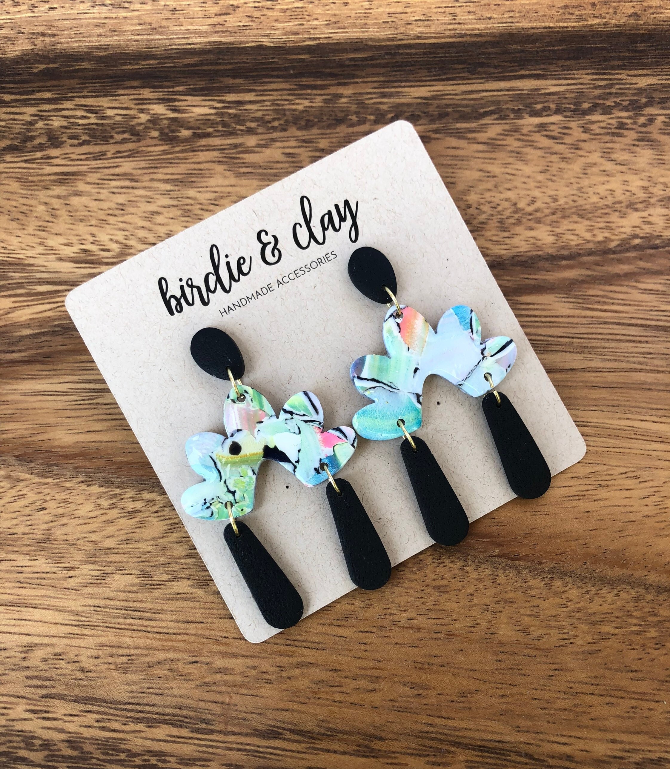 Watercolor Polymer Clay Etsy