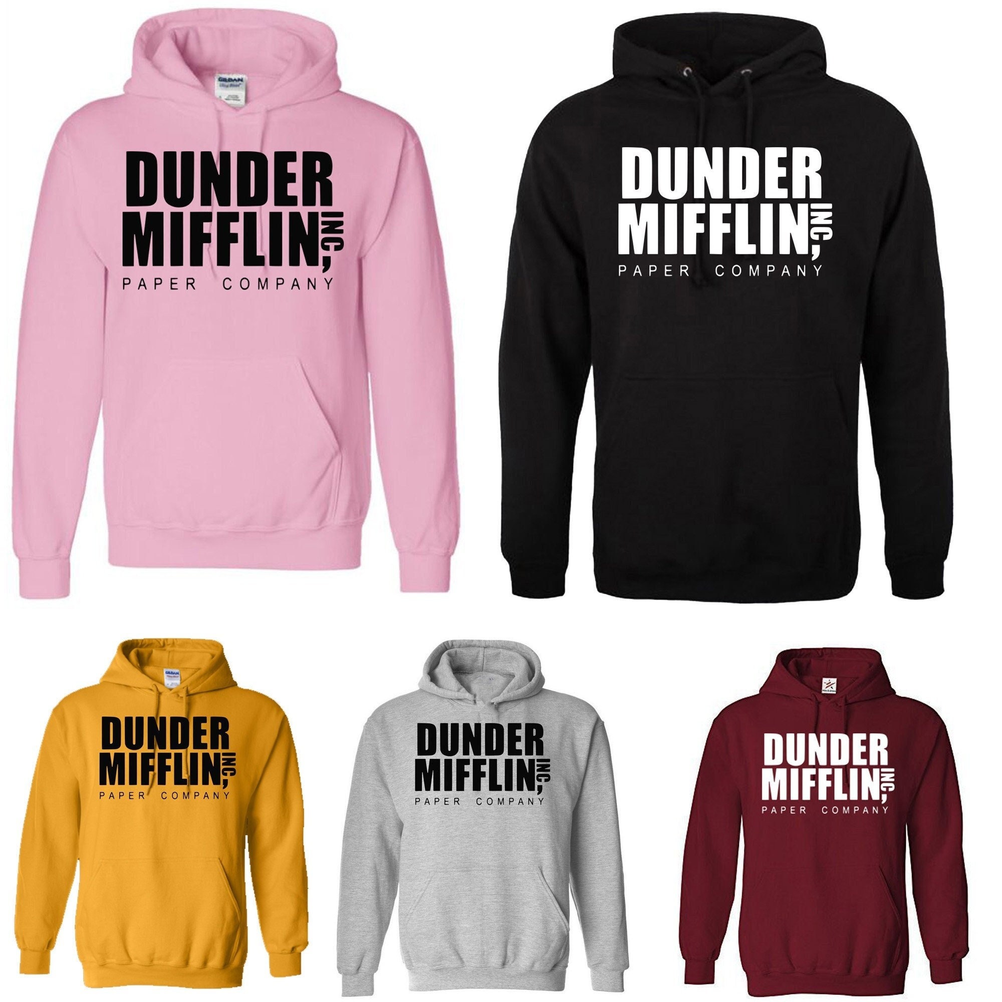 Shop Dunder Mifflin Paper Company Hoodie Sweatshirt Online - Designer Teez  – DesignerTeez