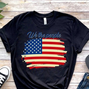 アメリカ国旗シャツ、独立記念日シャツ、アメリカ国旗コンフォートカラーTシャツ、アメリカシャツ、愛国シャツ、アメリカシャツ、独立記念日シャツ