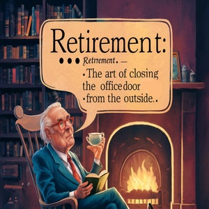 Carte de retraite, carte-cadeau de retraite, carte de départ, ami partant à la retraite, bonne retraite à la retraite, carte de retraite personnalisée