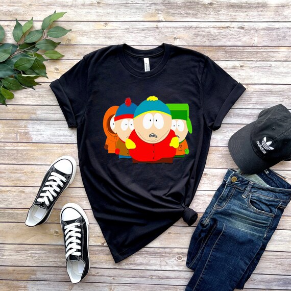 South Park - South Park Characters - Men's Short Sleeve Graphic T-Shirt