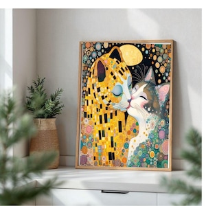 De kus, Gustav Klimt-kunst, woondecoratie, de kus canvas, Gustav Klimt-kunstafdruk, de kus-kunst, wanddecoratie Klimt, de kus-afdruk