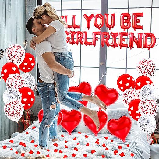 thumbnail image 2 of Merry Me Homemory Marry Me Light Up Letters Proposal Decorations, Marry Me Sign With 24Pcs Flameless Will You Marry Me Decorations 2 of 12