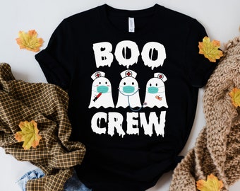 Boo Boo Crew Shirt, Halloween Nurse Shirts, Boo Crew Shirt, Pediatric Nurse Shirt, Funny Nurse Shirt, Nurse Gift, School Nurse Shirt