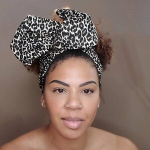 African Head Wrap, African Headwrap Accessory, Head Wrap for Black Women, African Head Scarf, African Head Band image 3