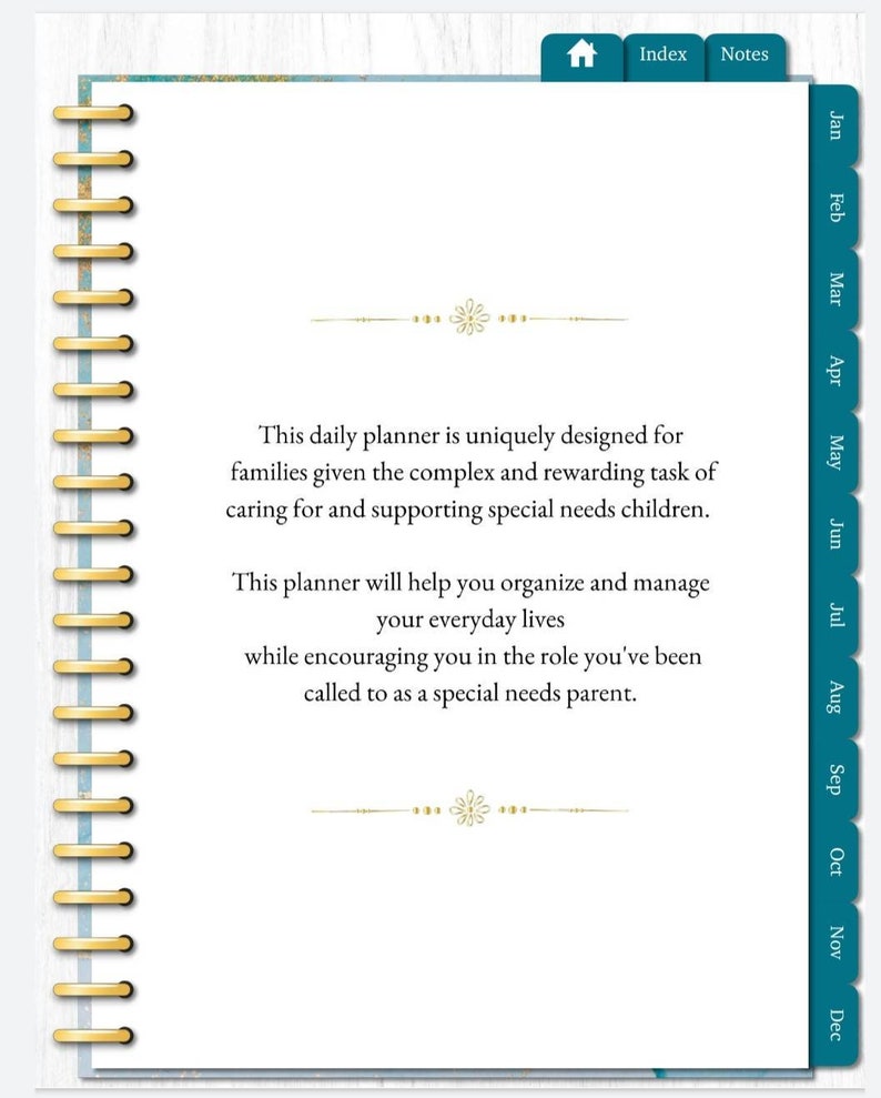 Special Needs Planner, Health Tracker, Medical Binder, Autism Binder