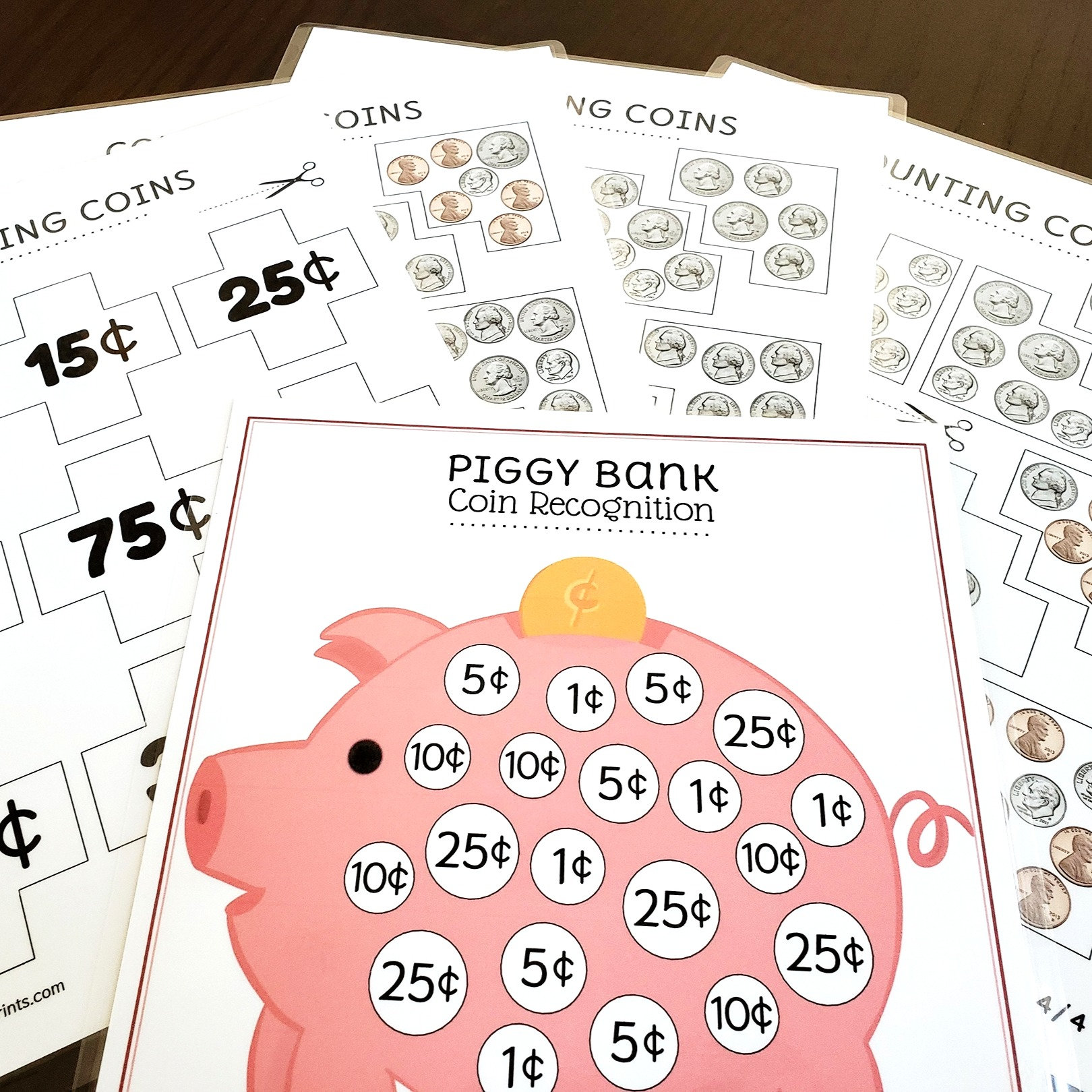 coin-recognition-counting-coin-sorting-kids-counting-money-printable-instant-downloadable-print-etsy for Free Printable Coin Recognition Worksheets Coin Recognition & Counting | Coin Sorting | Kids Counting Money Printable | Instant Downloadable Print - Etsy for Free Printable Coin Recognition Worksheets