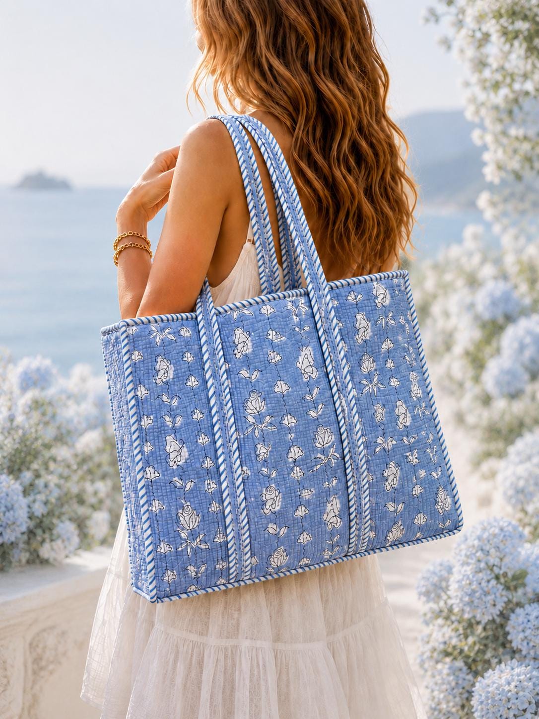 Custom Baby Blue Tote - Etsy