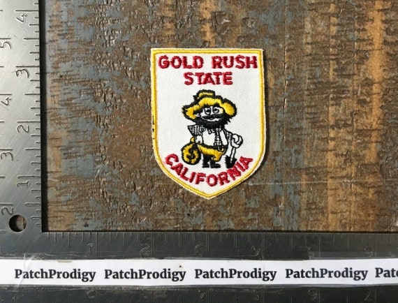 Vintage California Gold Rush State Miner Travel S… - image 1