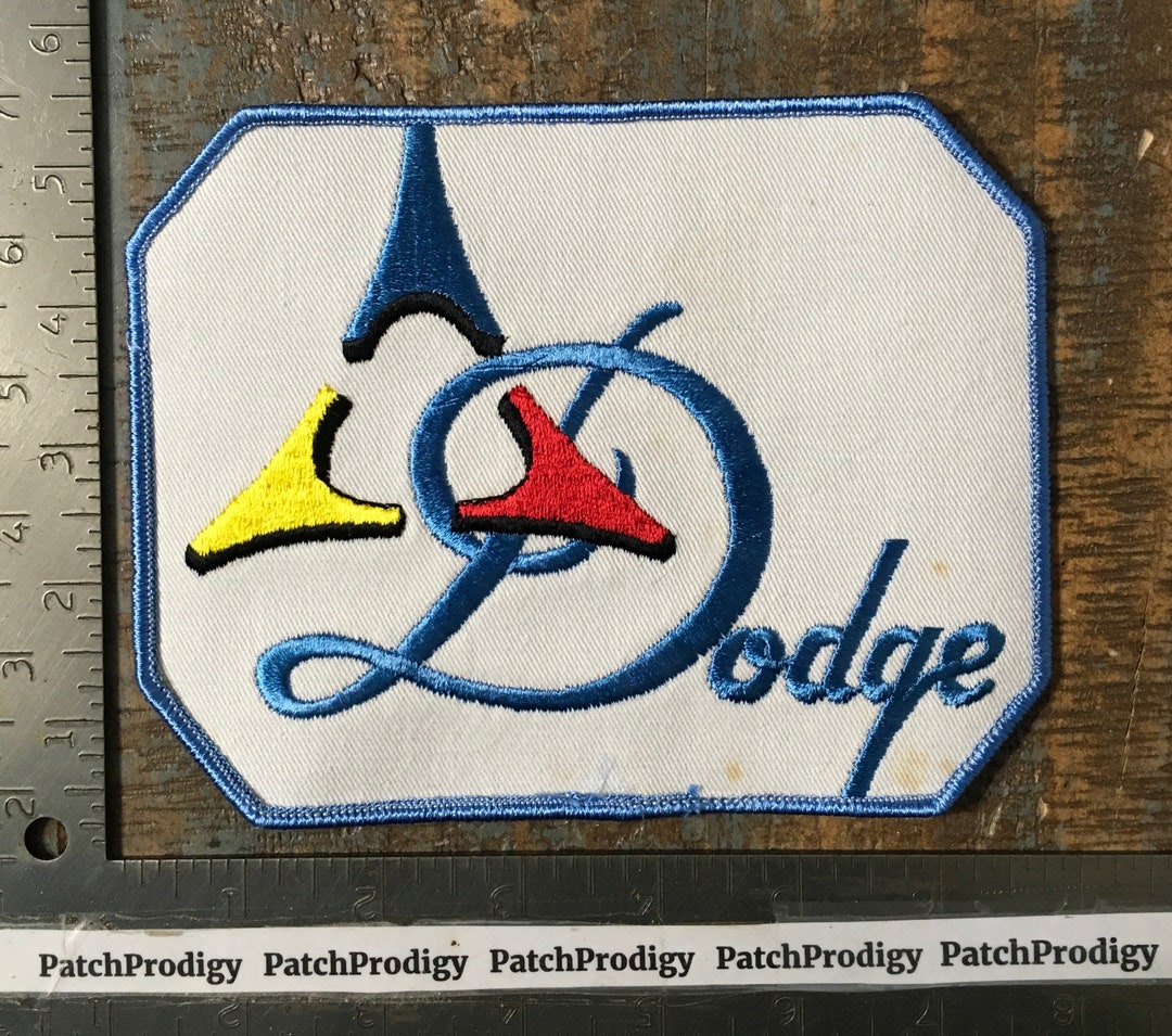 Vintage Dodge Automobile Car Truck Logo Emblem Large Jacket Back Iron ...