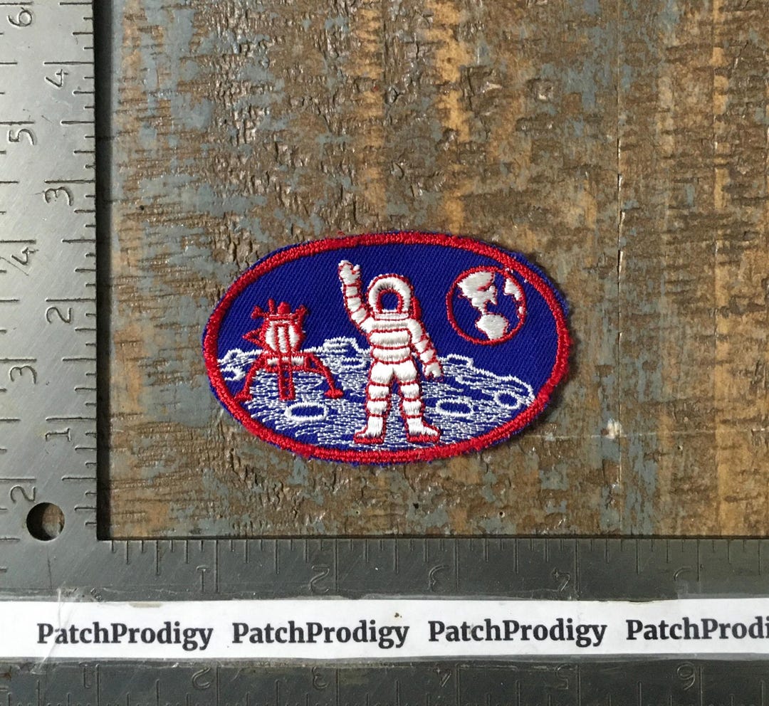 Apollo 11 Patch Iron Sew On Moon Landing Space NASA Astronaut Embroidered Badge - Foto 5