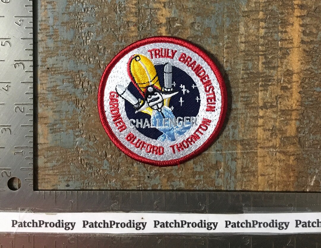 Vintage NASA Challenger Space Shuttle Mission STS-8 Iron-on Patch - Etsy