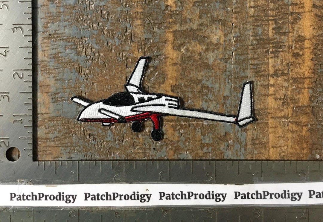 Vintage RUTAN LONG-EZ Airplane Aircraft Aviation Plane Flying Biplane ...