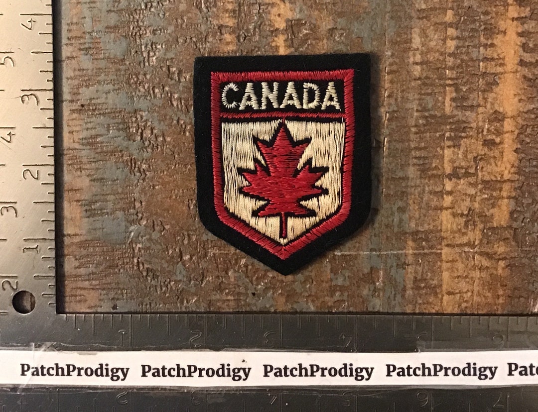Canadian Style Emblems Vintage CANADA Canadian Flag Emblem Travel Souvenir Sew-on - Etsy