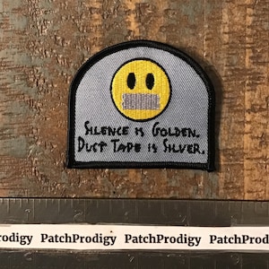 DUCT TAPE FUNNY PATCH - Wizard Patch