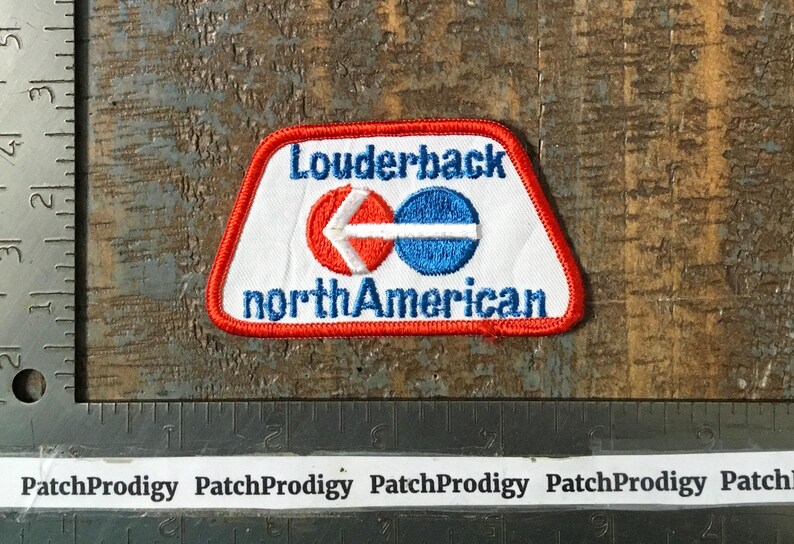 Vintage NORTH AMERICAN Van Lines Louderback Trucking Moving Company