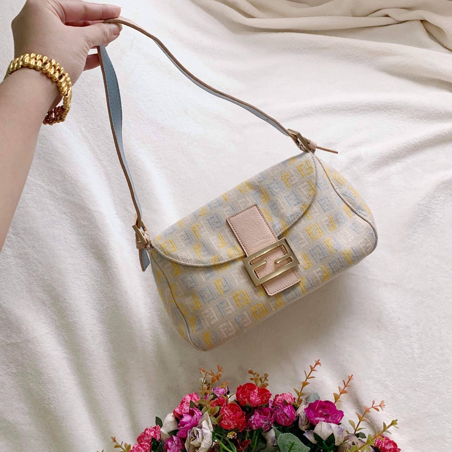 fendi zucca baguette vintage