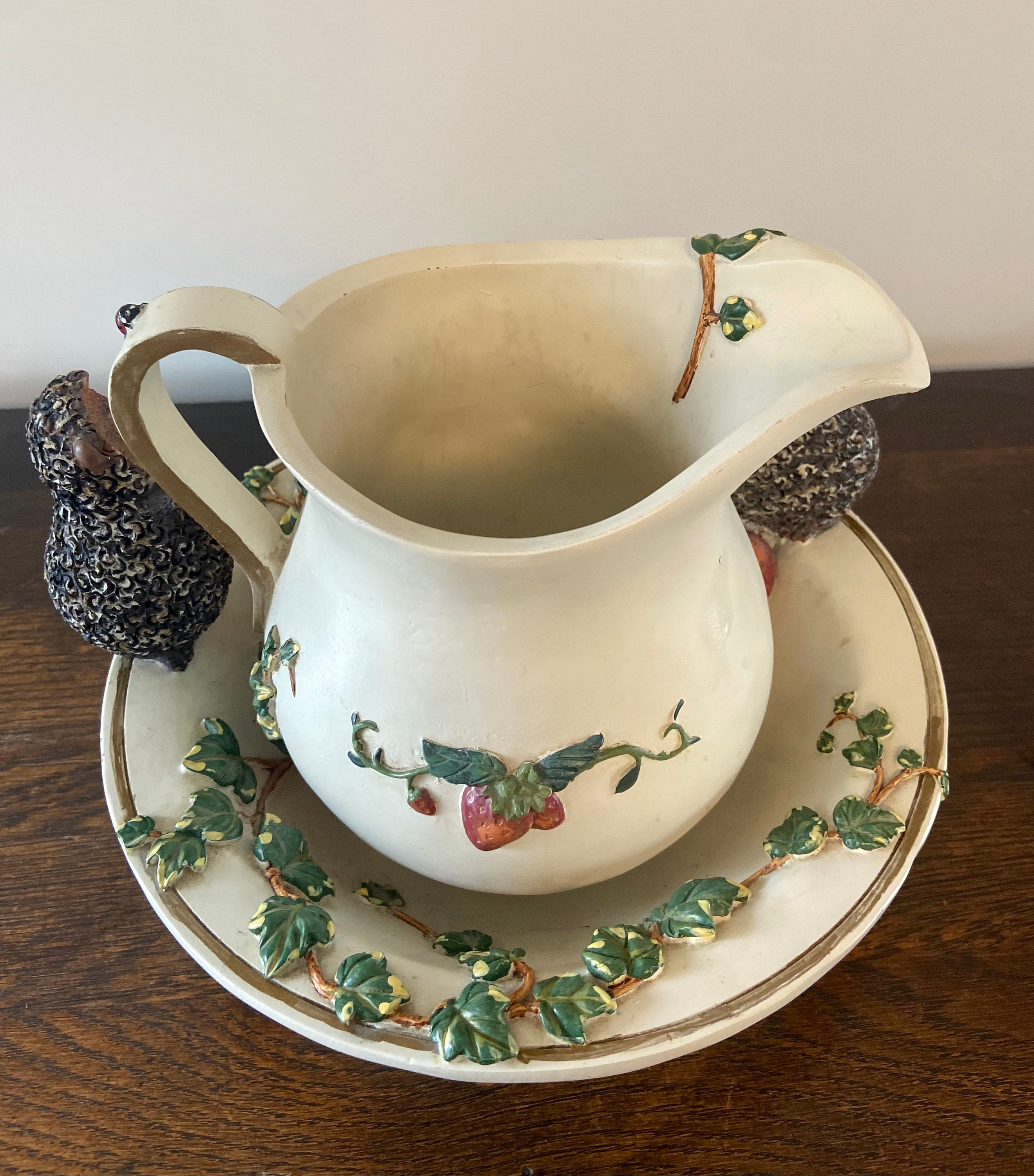 Rare Vintage 1980s Bramble and Clover by Innovations Hedgehog Etsy