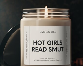Heiße Mädchen lesen Smut Kerze