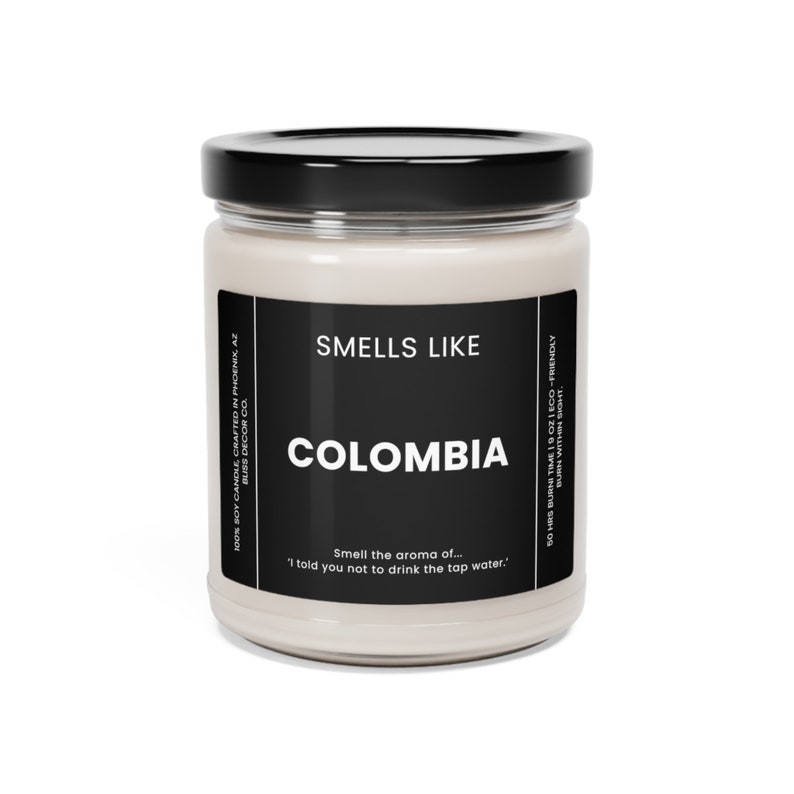 Colombia Candle Gift
