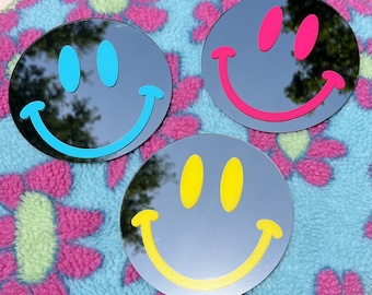 Happy Face Smile Mirror