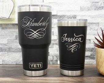 Custom Personalized Yeti | Offshore Blue Yeti | Engraved Yeti |  Personalized Yeti Tumbler | Authenticity Guaranteed