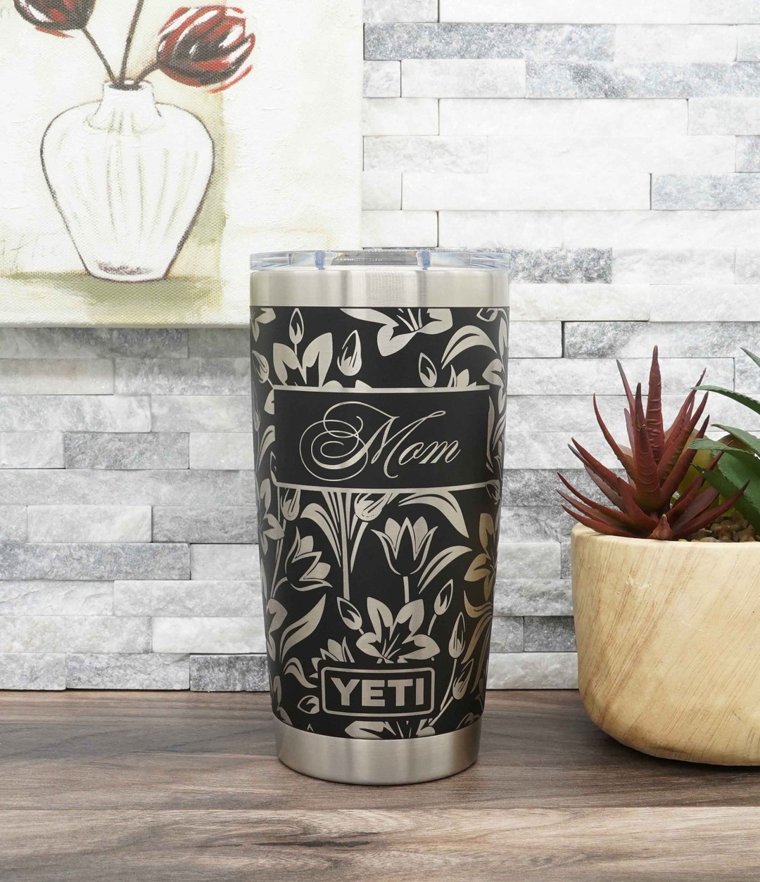Gift for Mom - Custom Engraved YETI® or Polar Camel Tumbler With