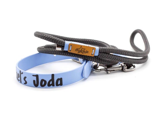 Welpen Halsband & Leine personalisiert | wasserfestes Biothane Set mit  Namen + passender Tauleine - Etsy.de