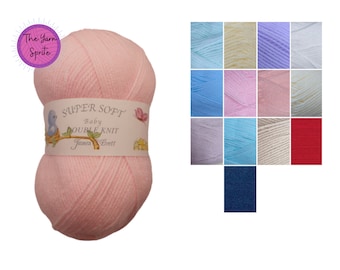 James C Brett Super Soft Baby DK 100g Yarn/Wool for Knitting & Crochet