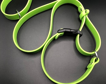 Martingale Biothane Slip Leash with Side-Release Buckle