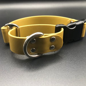 Martingale Biothane Collar with Side-Release Buckle