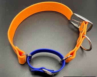 1.5" HD Biothane Martingale Collar with Belt Buckle