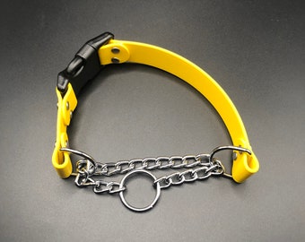 Chain Martingale Biothane Collar w/ Buckle (Non-Adjustable)