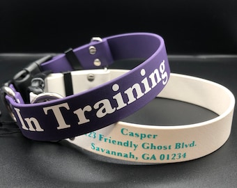 Add Custom Text Personalization (add on service for all biothane product listings)