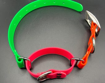 Biothane Martingale Collar with Belt Buckle