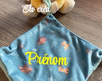 Personalized Simba plush toy