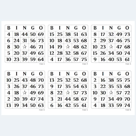 訳あり【ワンコイン均一セール⠀】ビンゴゲームカード Amazon.co.jp: 【50枚】ビンゴカード 1セット 【 ビンゴ ゲーム