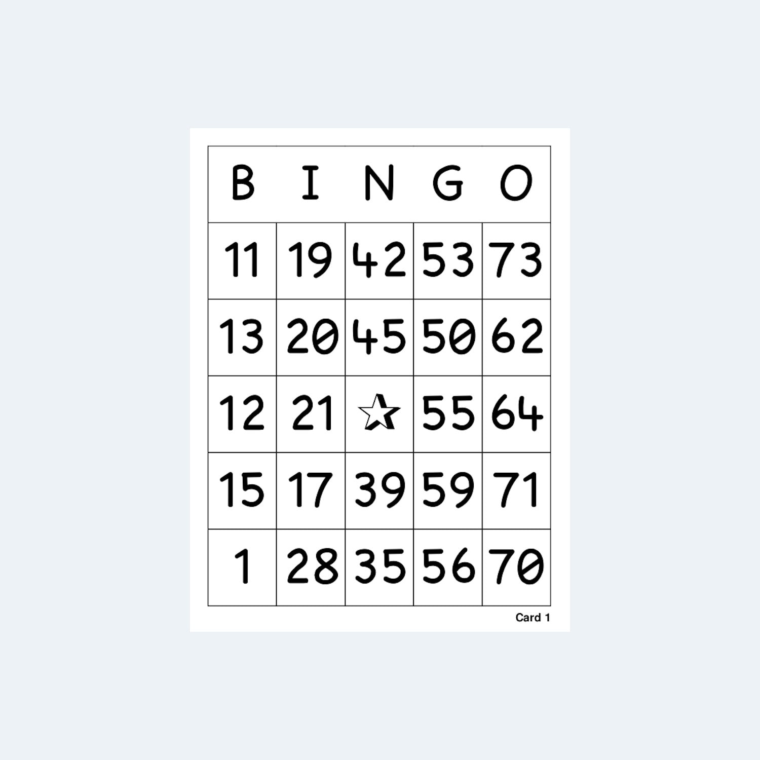 bingo-cards-printable-bingo-cards-4-per-page-etsy for Free Printable Bingo Cards 4 Per Page Bingo Cards - Printable Bingo Cards – 4 per Page - Etsy for Free Printable Bingo Cards 4 Per Page