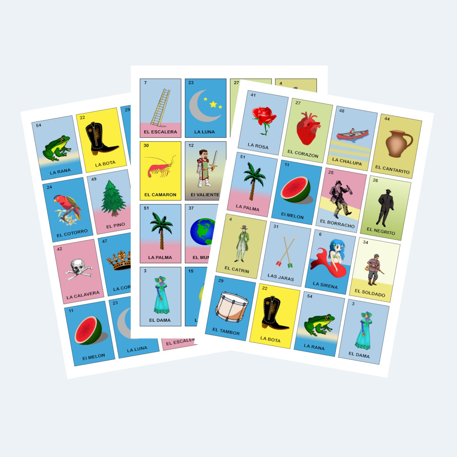 Loteria Cards Printable Loteria - Il 1588xN.5832218910 8hs8