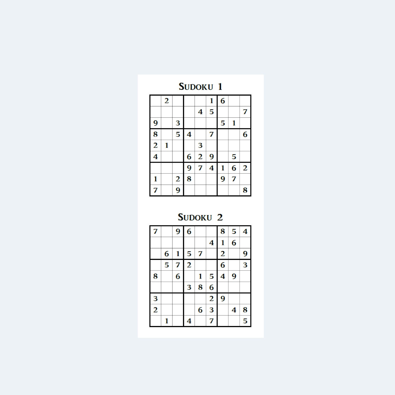 sudoku-puzzles-jumbo-set-1000-easy-solve-sudoku-puzzles-2-per-page-with-solutions-digital-download-etsy for Free Printable Sudoku 6 Per Page With Answers Sudoku Puzzles – Jumbo Set 1000 Easy-solve Sudoku Puzzles - 2 Per-page – With Solutions – Digital Download - Etsy for Free Printable Sudoku 6 Per Page With Answers